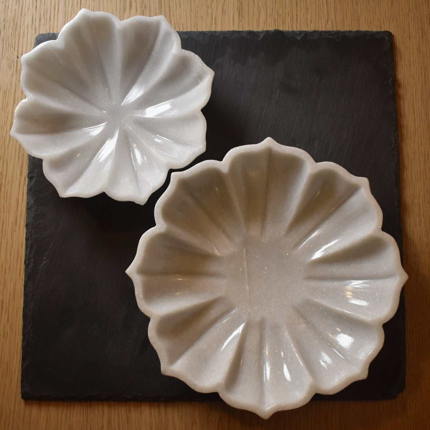 Handcrafted Marble Urli (Small)